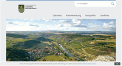 Desktop Screenshot of kreis-badkreuznach.de